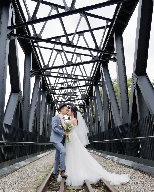 Pre wedding shoot done on old railway bridge.

📸: Jaeden | ©DeReminisce Photography
Email: DeReminisce@gmail.com
Lifestyle | portrait | wedding | event

#wedding #love #solemisation #actualday #weddingday #dereminisce #sgphotographer #engagement #singaporephotographer #weddingphotographer #weddingphotography #weddingphoto #sgbrides #singaporebrides #ido #blissfulbrides #bridestory #weddingideas #weddinggown #igsg #sgig #instagram_sg #canonphotography #canonphotographer #canonsg #throwback #vsco #prewedding #photography